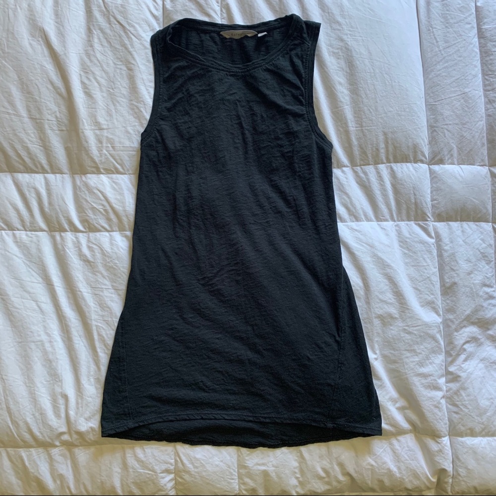 Athleta Black Shiva Tank XXS